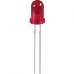 LED wired Super red Circular 8 mm