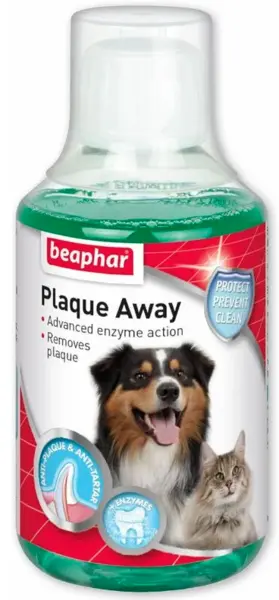 image of Beaphar 24489 Plaque Away Mouthwash 250ml