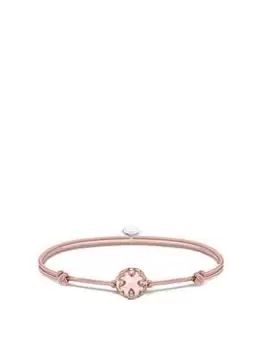 Image of Thomas Sabo Karma Bead Rose Quartz Bracelet