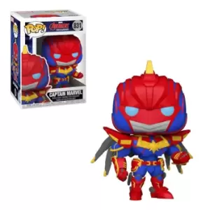 image of Marvel Marvel Mech Captain Marvel Funko Pop! Vinyl