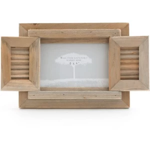 Image of Drift Wood Frame With Shutter