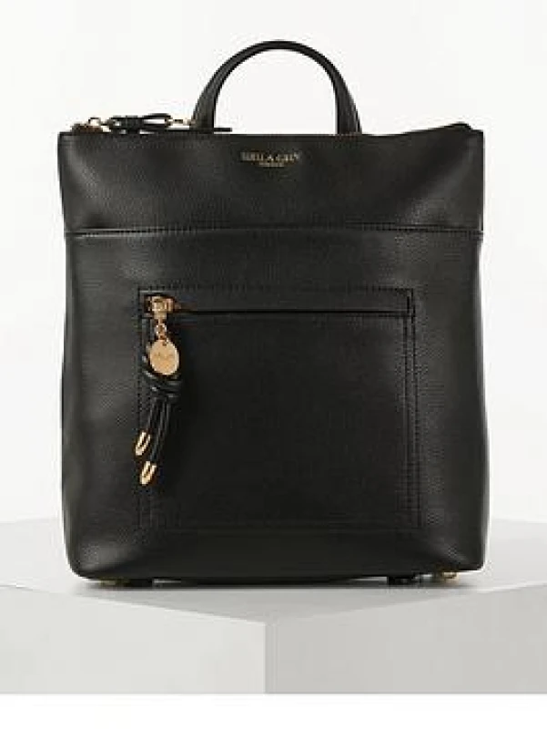 Image of Luella Grey Womens 'Ella' Small Casual Backpack in Black Female