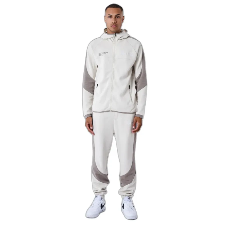 Image of Project X Paris Sweatshirt zipped hood with pocket Project X Paris Gris Male S
