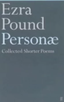 Image of Personae by Ezra Pound Book