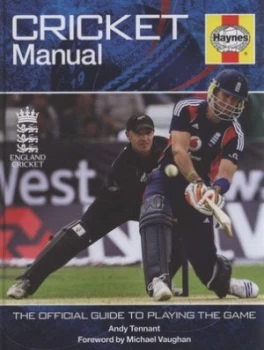 Image of Cricket Manual by Andy Tennant Hardback