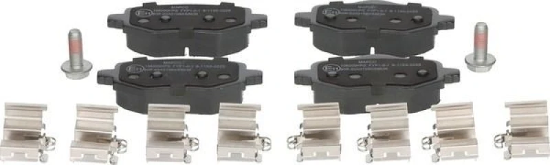 Image of Brake pad set MAPCO 106000HPS