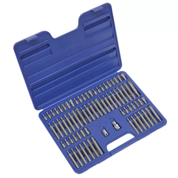 Image of Sealey AK21974 TRX-Star/Security TRX-Star/Hex/Ribe/Spline Bit 3/8 1/2Sq Drive