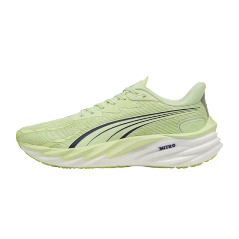 Image of Puma Velocity NITRO 4 Yellow White SS26 Shoes, Size 44,5 - EUR