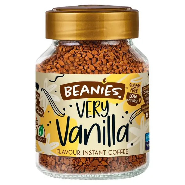 image of Beanies Very Vanilla Instant Coffee 50g