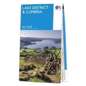 Image of Map of Lake District & Cumbria