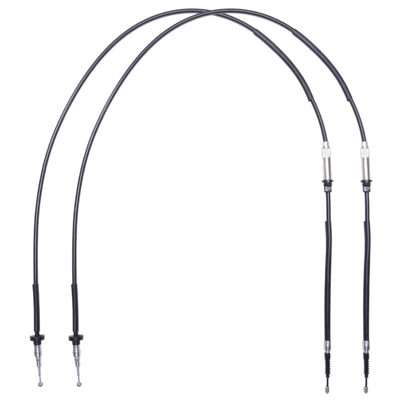 Image of RIDEX 124C1238 Brake Cable Left Rear, 1925mm Cable,parking brake (124)