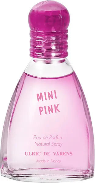 image of Ulric De Varens Mini Pink Eau de Parfum For Her 25ml