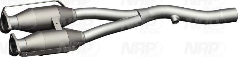 Image of NAP carparts Catalytic converter NAP carparts CAK10016