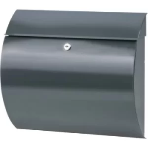 Image of Burg Waechter 38660 TOSCANA 856 ANT Letterbox Steel plate Anthracite Key