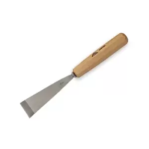 image of Stubai 557106 Straight Flat Carving Gouge No. 1 Sweep 6mm