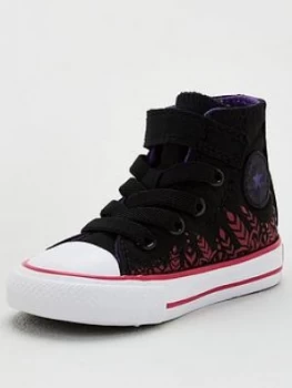 Converse Frozen 2 Anna Hi Top Toddler Trainers - Black