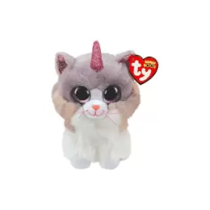 Image of TY Beanie Buddy Asher the Cat With Horn - Medium 24 cm