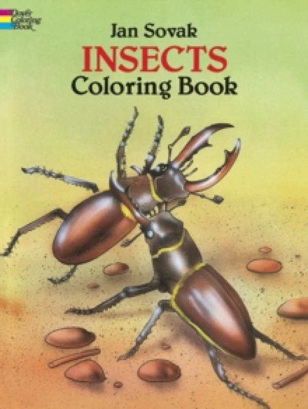 Image of insects coloring book 9780486279985