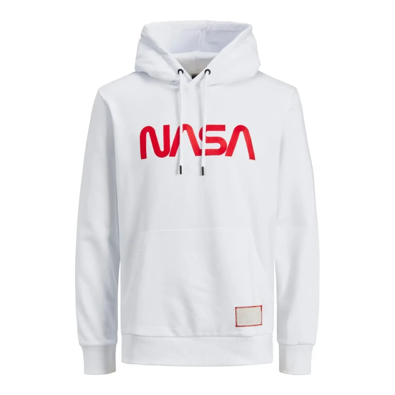 Image of jack & jones Hoodie Jack & Jones Nasa Logo Blanc Male S