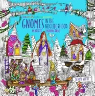 Image of zendoodle coloring presents gnomes in the neighborhood an artists coloring