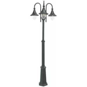 Image of Elstead - Outdoor Triple Lamp Post, E27