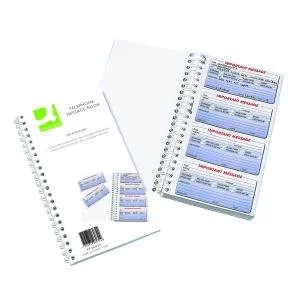 Image of Q-Connect Duplicate Telephone Message Book 200 Messages KF26034