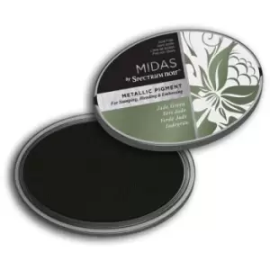 Spectrum Noir Ink Pad Midas Metallic Pigment Jade Green