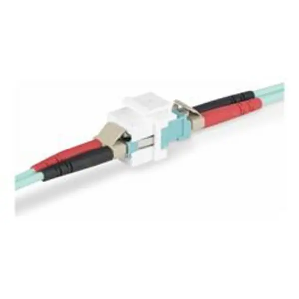 image of StarTech.com LC to LC Keystone Coupler DMFKSLCLCCOUPLER