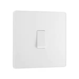 BG Evolve Pearl White Single Light Switch 20A 16Ax 2 Way - PCDCL12W - main image