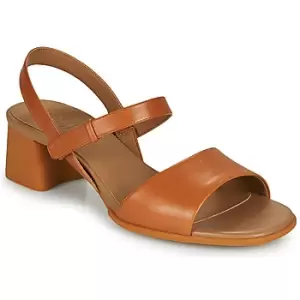 image of Camper KATIE SANDAL womens Sandals in Brown,7,8