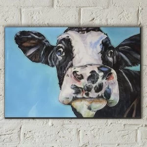 Image of Spotty Cow Wall Tile By S Fenner