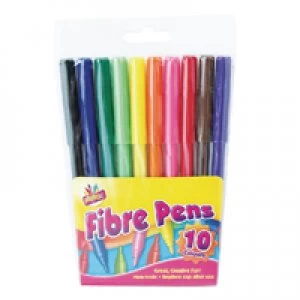 image of Tallon Fibre-Tip Pen Assorted Pk240 1101