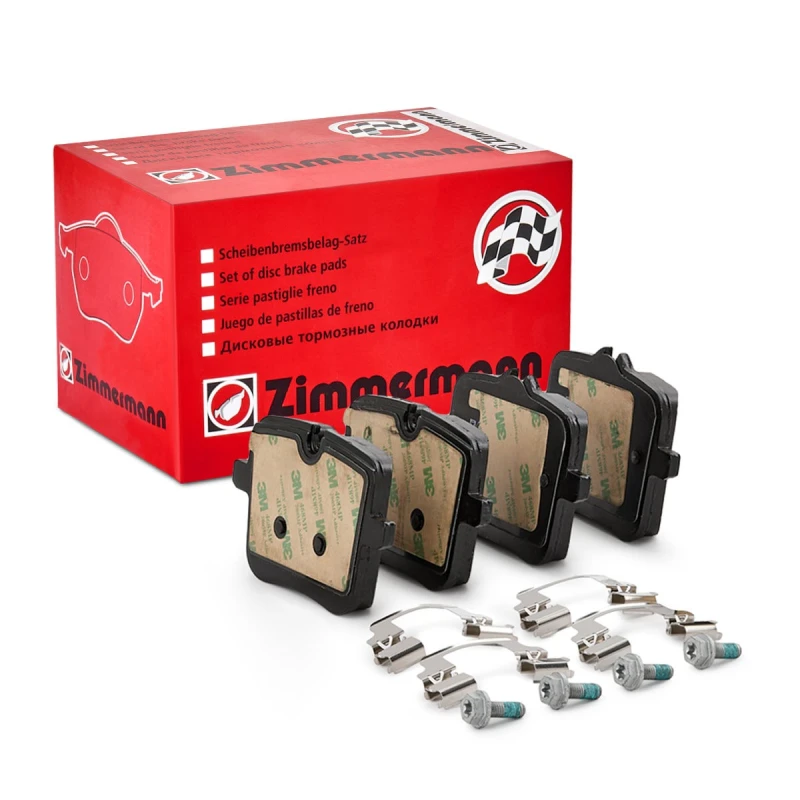 Image of ZIMMERMANN Brake pad set ZIMMERMANN 22039.180.2