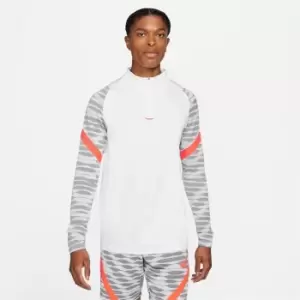 Image of Nike Dri-FIT Strike Mens Soccer Drill Top - White