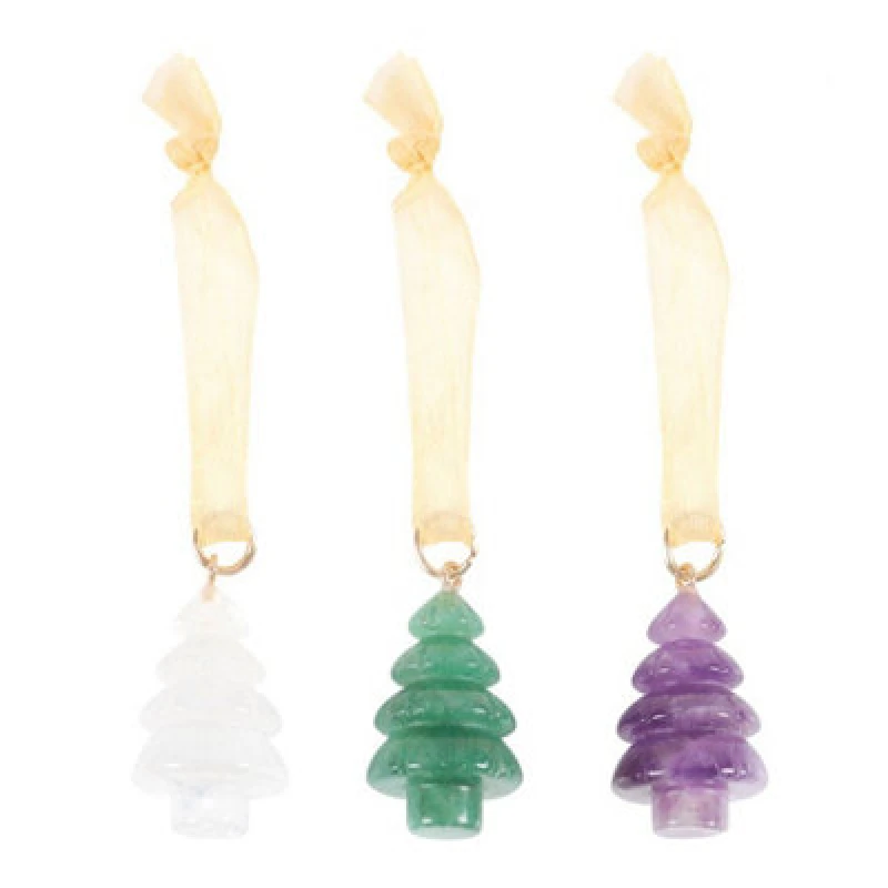 Image of Something Different Something Different Christmas Tree Dration (Pack of 3) in White White One Size Unisex 5063527949196