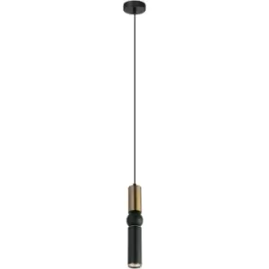 image of Netlighting Isidora Modern 1 Light Slim Pendant Ceiling Light, GU10 - ITLPND-142