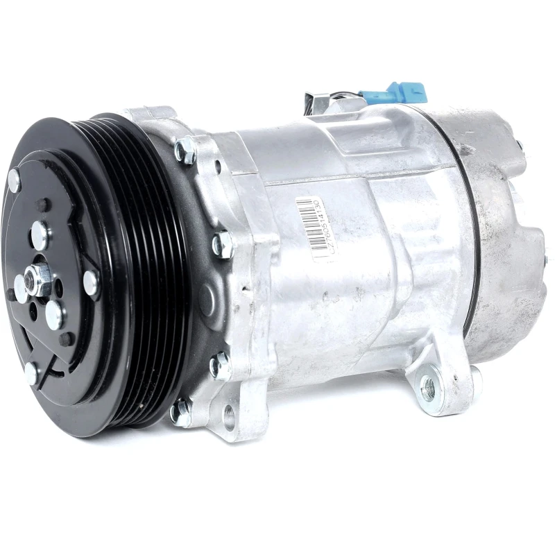 Image of STARK SKKM-0340180 AC Compressor PAG 46, Refrigerant: R134a, with seal ring Compressor,air conditioning (447)