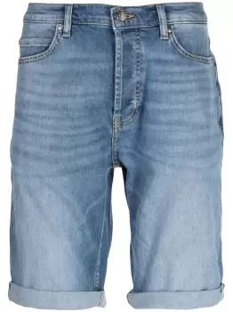 Image of HUGO 634/S Denim Shorts Turquoise
