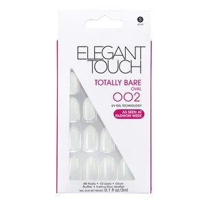 image of Elegant Touch Totally Bare Nails Oval 002 Clear