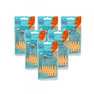 image of Tepe Intedental Brushes 6 Pack Orange