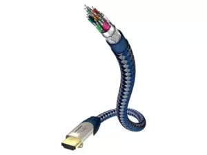 image of Inakustik 00423007 HDMI cable 0.75 m HDMI Type A (Standard) Blue