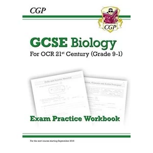 Image of New Grade 9-1 GCSE Biology: OCR 21st Century Exam Practice Workbook by CGP Books (Paperback, 2016)