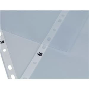 image of 5 Star Office A3 Punched Pocket Polypropylene Top opening 80 micron Portrait Pack 25