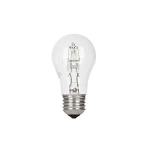 Image of Tungsram 30W Decor HALO GLS E27 Halogen Bulb Dimmable 405lm EEC D