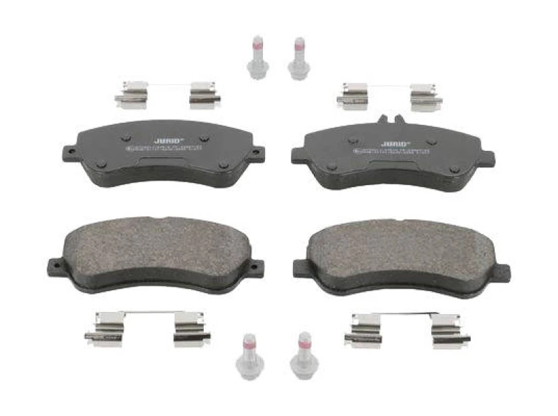 Image of JURID 573321J Brake pad set not prepared for wear warning indicator Brake Pad Set,disc brake (402)