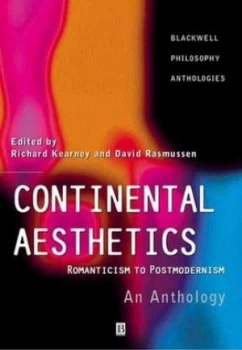 Image of Continental aesthetics by Richard Kearney