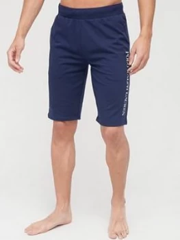 image of Polo Ralph Lauren Side Logo Lounge Shorts - Cruise Navy, Cruise Navy, Size 2XL, Men