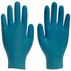 Image of Polyco Gloves Disposable Nitrile Size 7.5 Black 100 Pieces