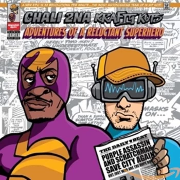 Image of Chali 2na & Krafty Kuts - Adventures of a Reluctant Superhero CD