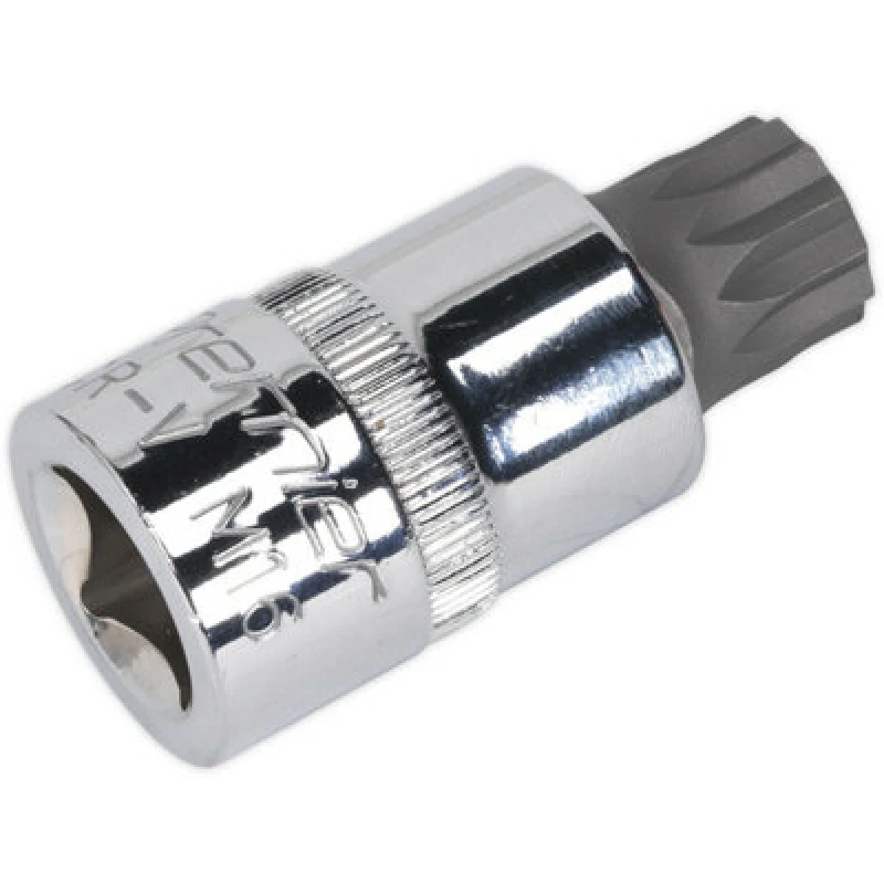 Image of Loops M16 x 55mm Spline SECURITY Socket Bit - 1/2" Sq Drive - For Audi & VW Gearbox Multi